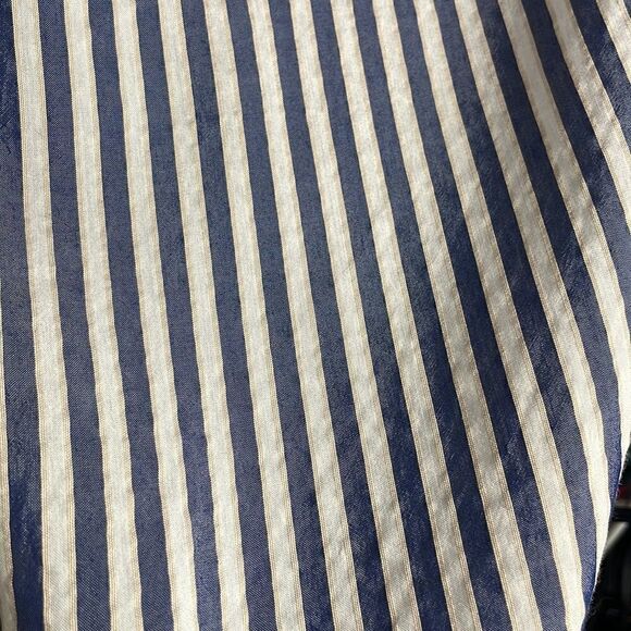 Striped Pullover Top with Lace Cuffs sz 2 - Picture 3 of 7